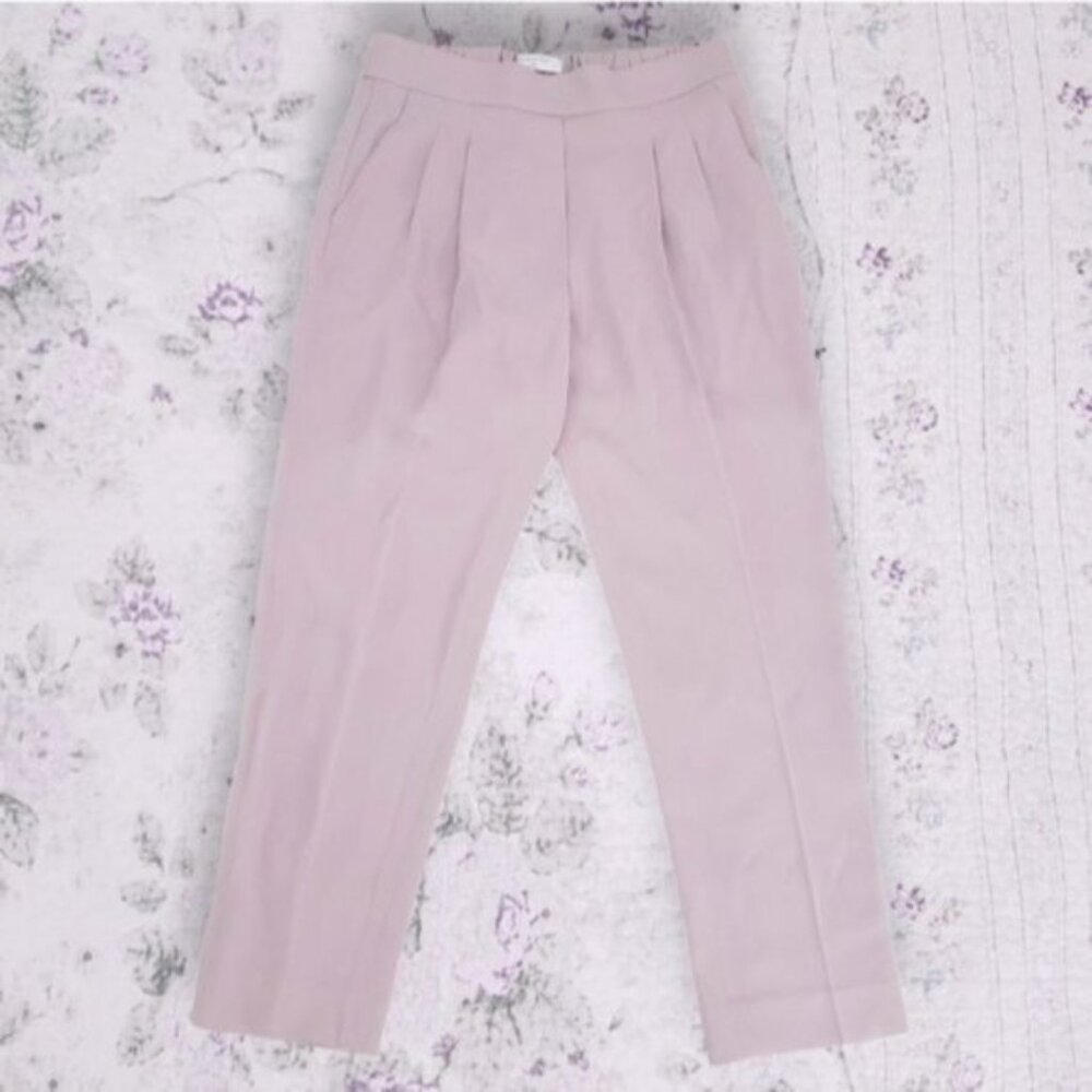 Babaton by Aritzia "Cohen" Pleated Elastic Waist Skinny Trouser- Size 0